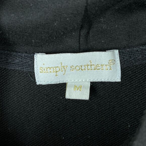 Simply Southern Sweater Womens M Funnel Cowl Neck Pullover Mama Bear Outdoors - Picture 5 of 10